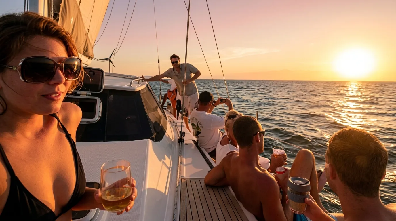 Sunset Sailing